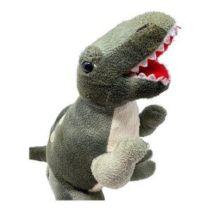 Pretext T-Rex Green Spotted Dinosaur Plush Stuffed Animal Toy 12 in